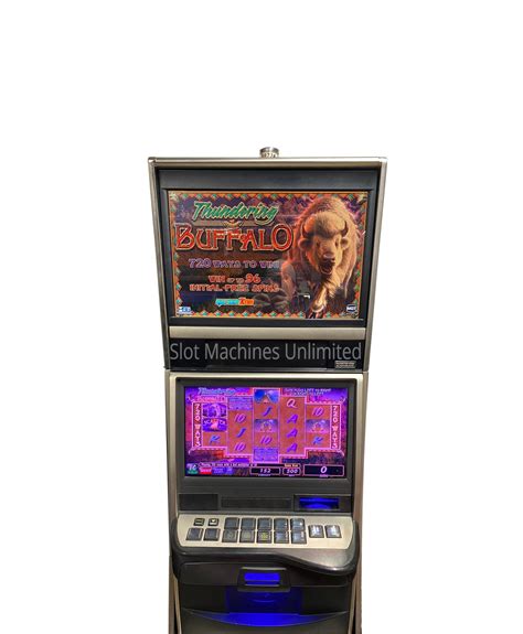 thundering buffalo slot machine for sale